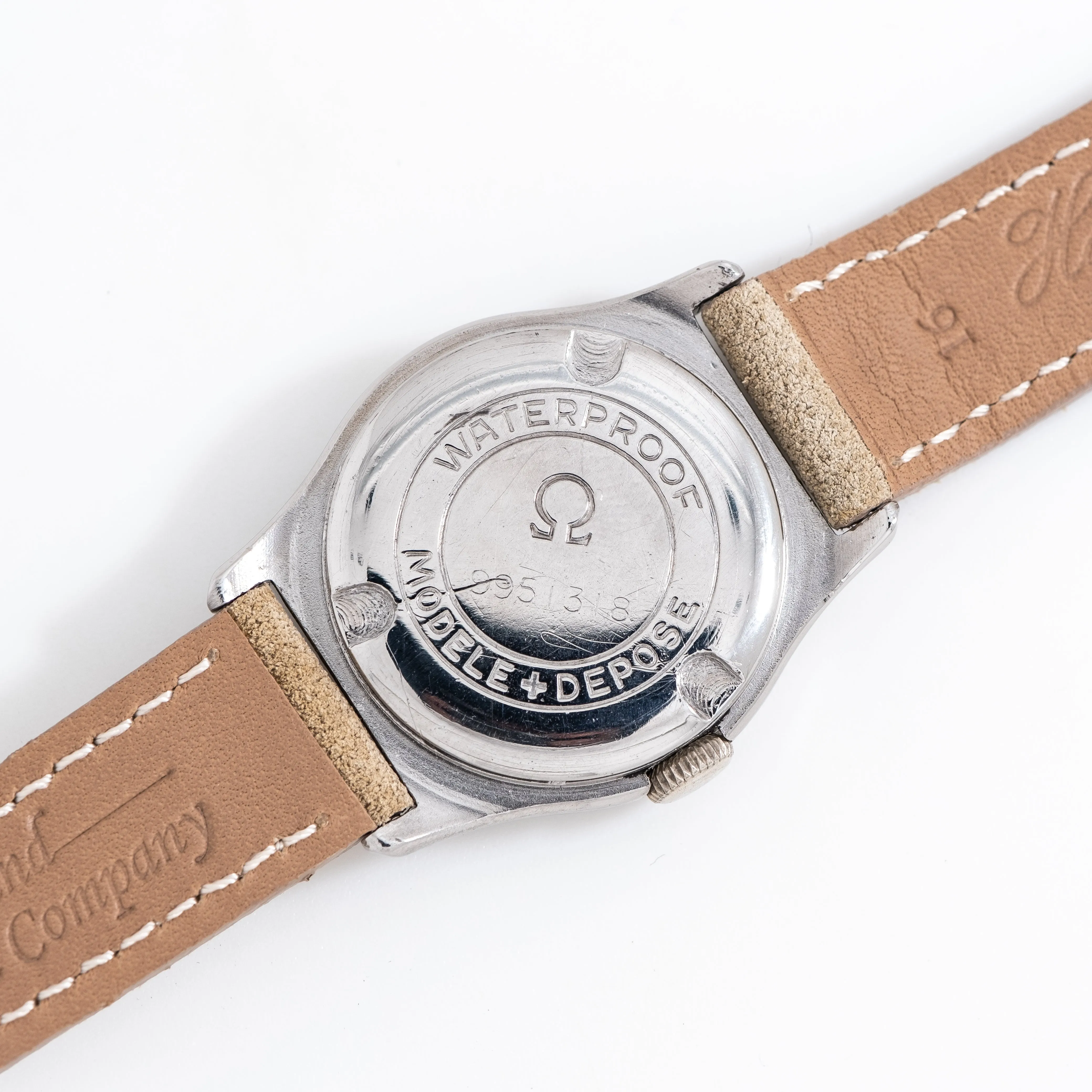 1939 Vintage Omega Manual Winding Stainless Steel Watch (# 14359)
