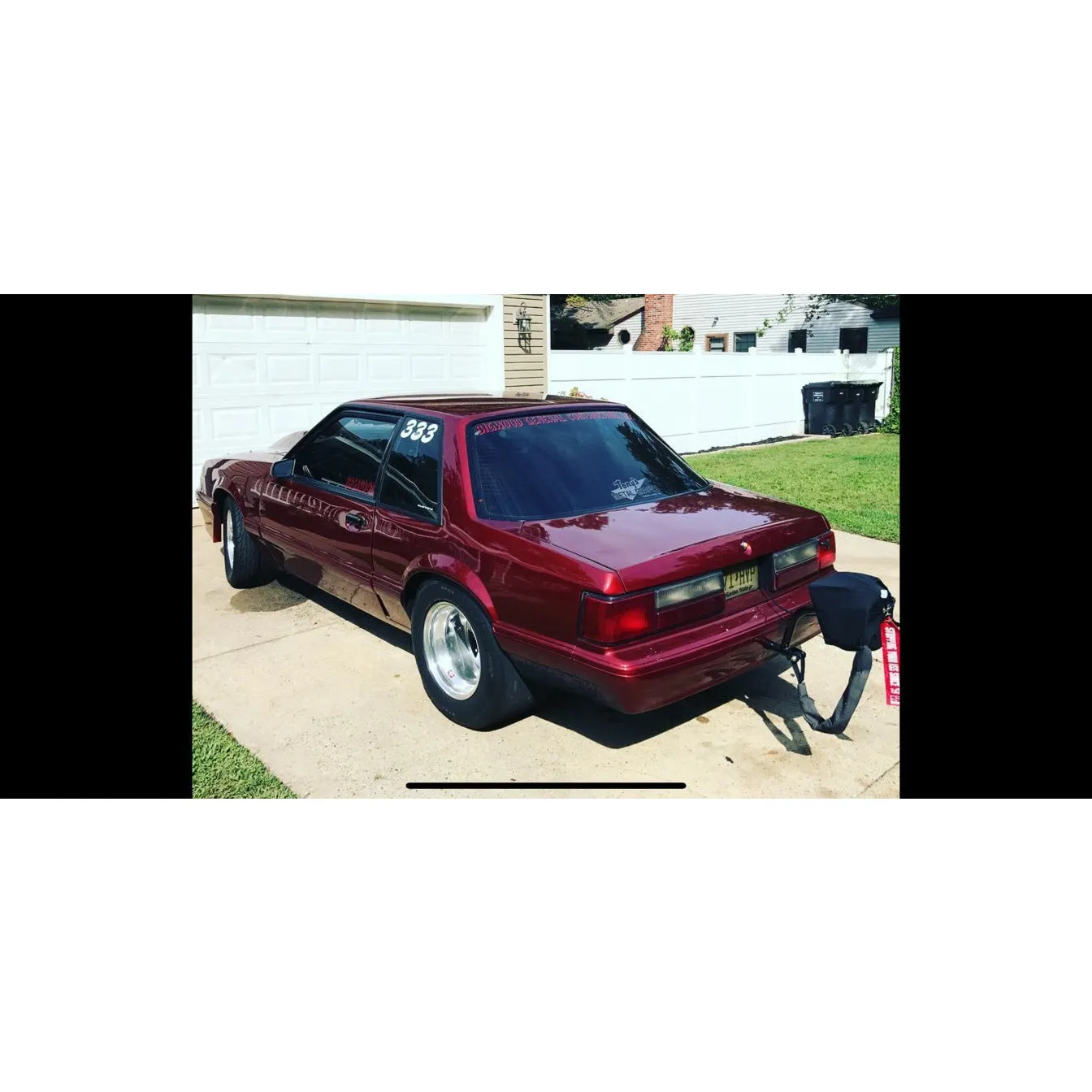 1979-93 Mustang Fox Body Bolt On Parachute Mount 14-100