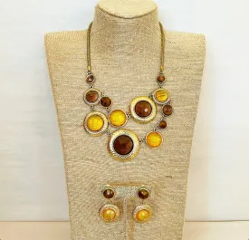 1990’s signed Liz Claiborne statement necklace