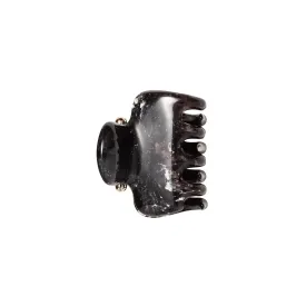 2" Claw Clip - Black Marble