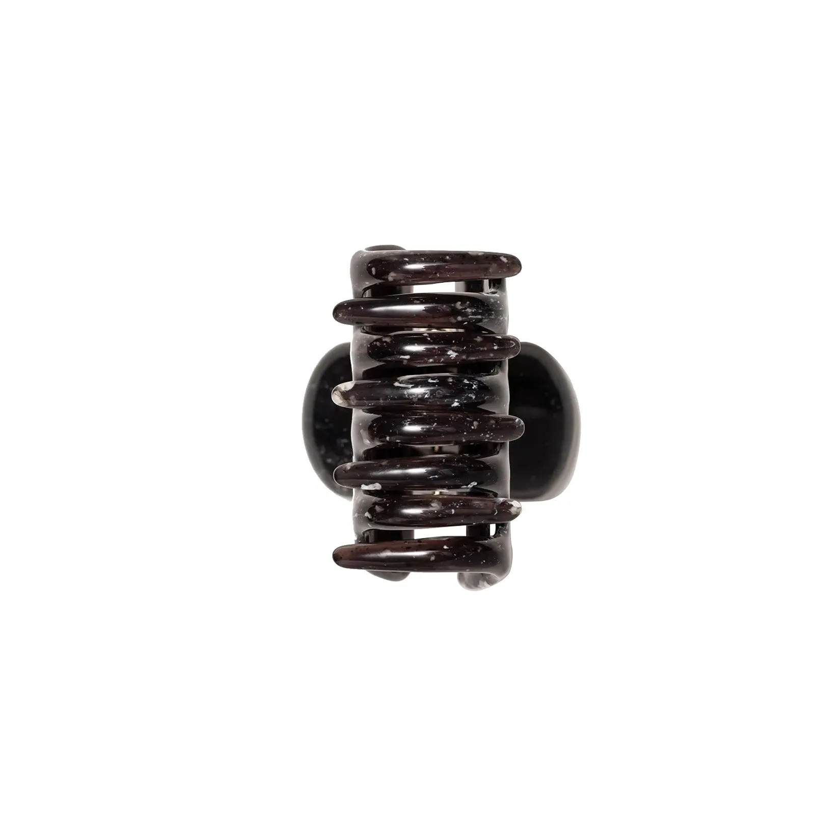 2" Claw Clip - Black Marble