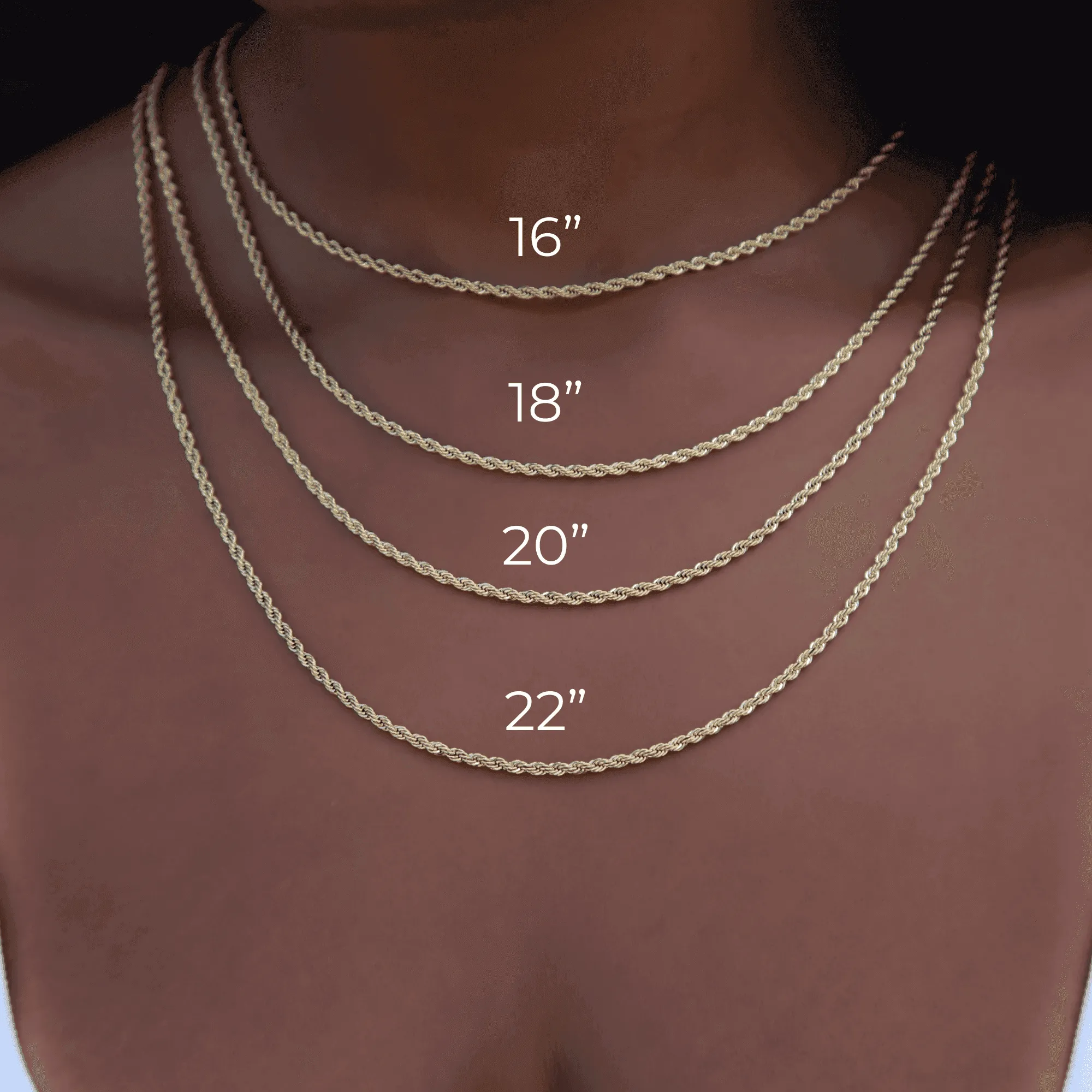 3MM Micro Cuban Necklace in Yellow Gold