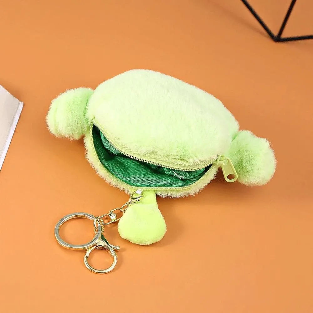 A Sweet Alien Plush 2 In 1 Keychain & Pouch For Kids (kids, yellow)