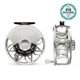 Abel ROVE Reel 5/7 Platinum, Platinum Drag Knob with Platinum Handle