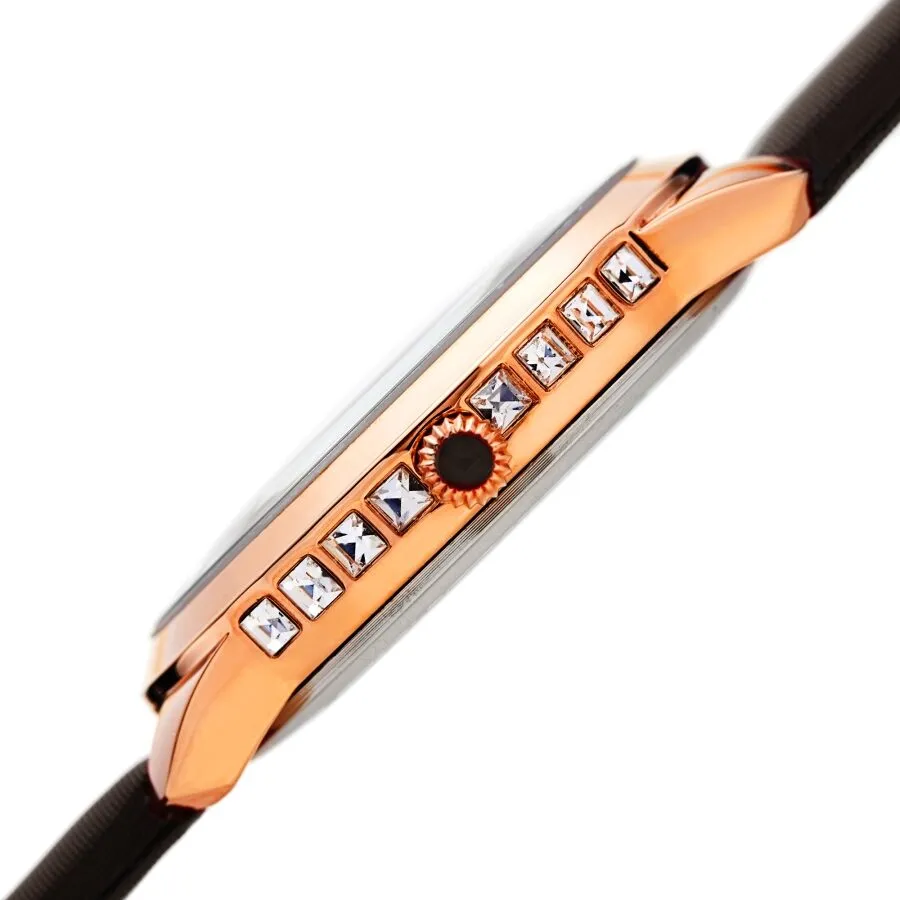 Akribos Xxiv Quartz Diamond Ladies Watch AK1059BR