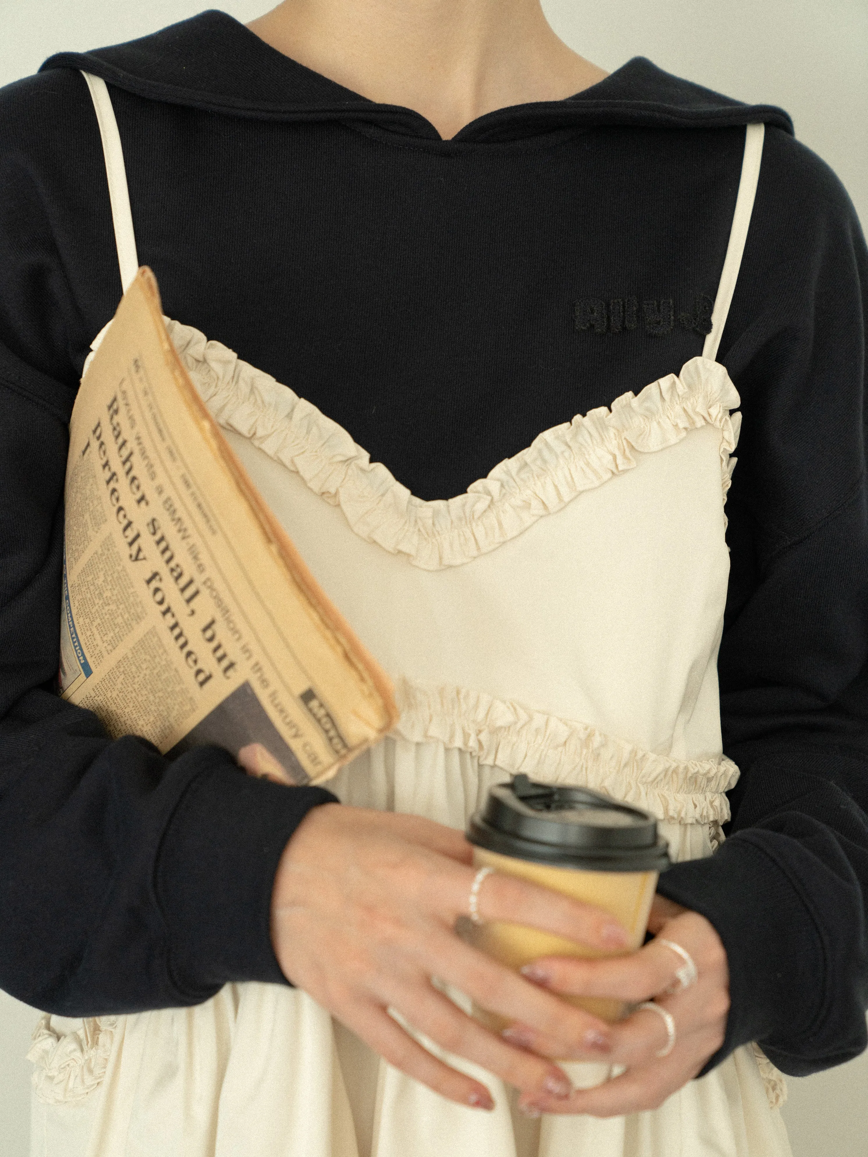 Ally.B Sailor Collar Sweatshirt