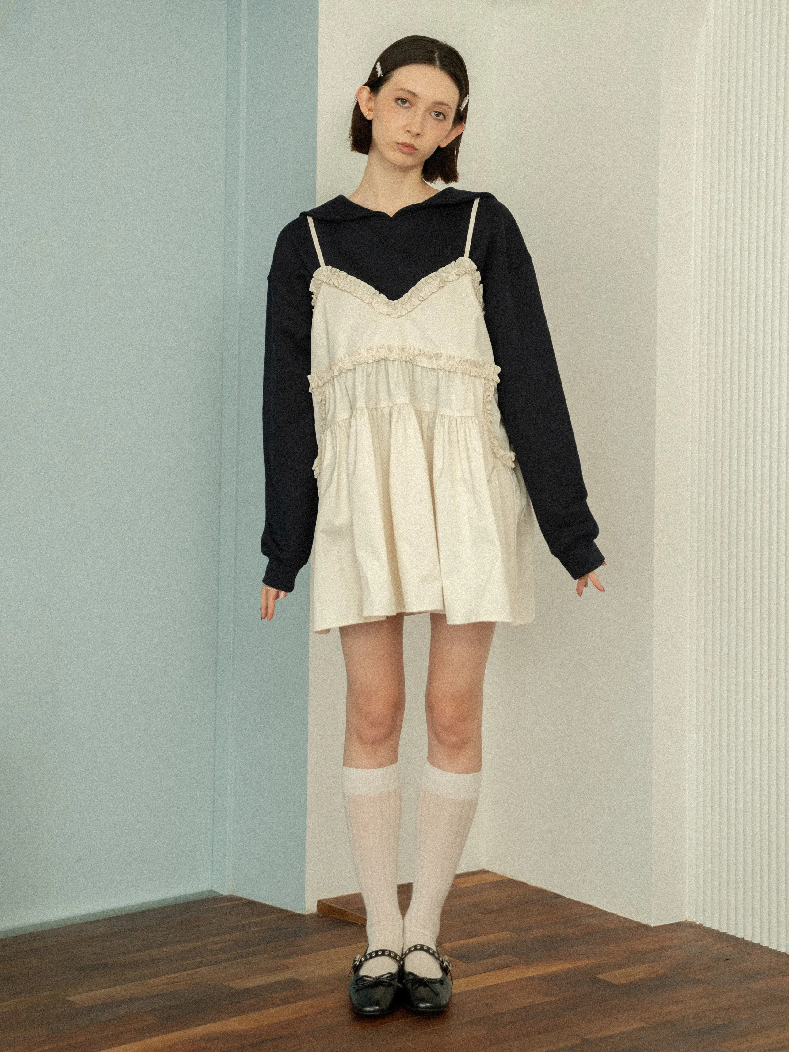 Ally.B Sailor Collar Sweatshirt