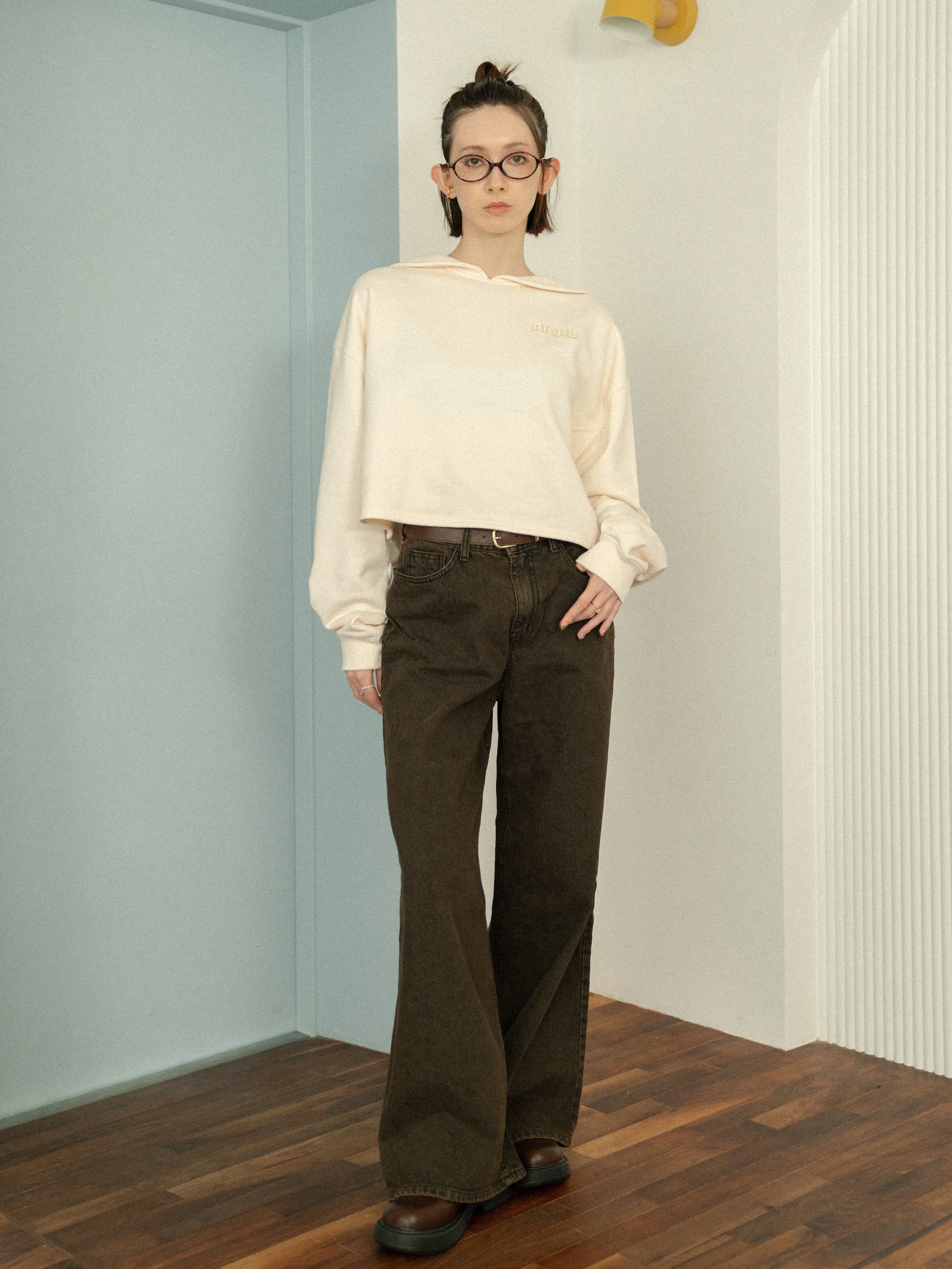 Ally.B Sailor Collar Sweatshirt