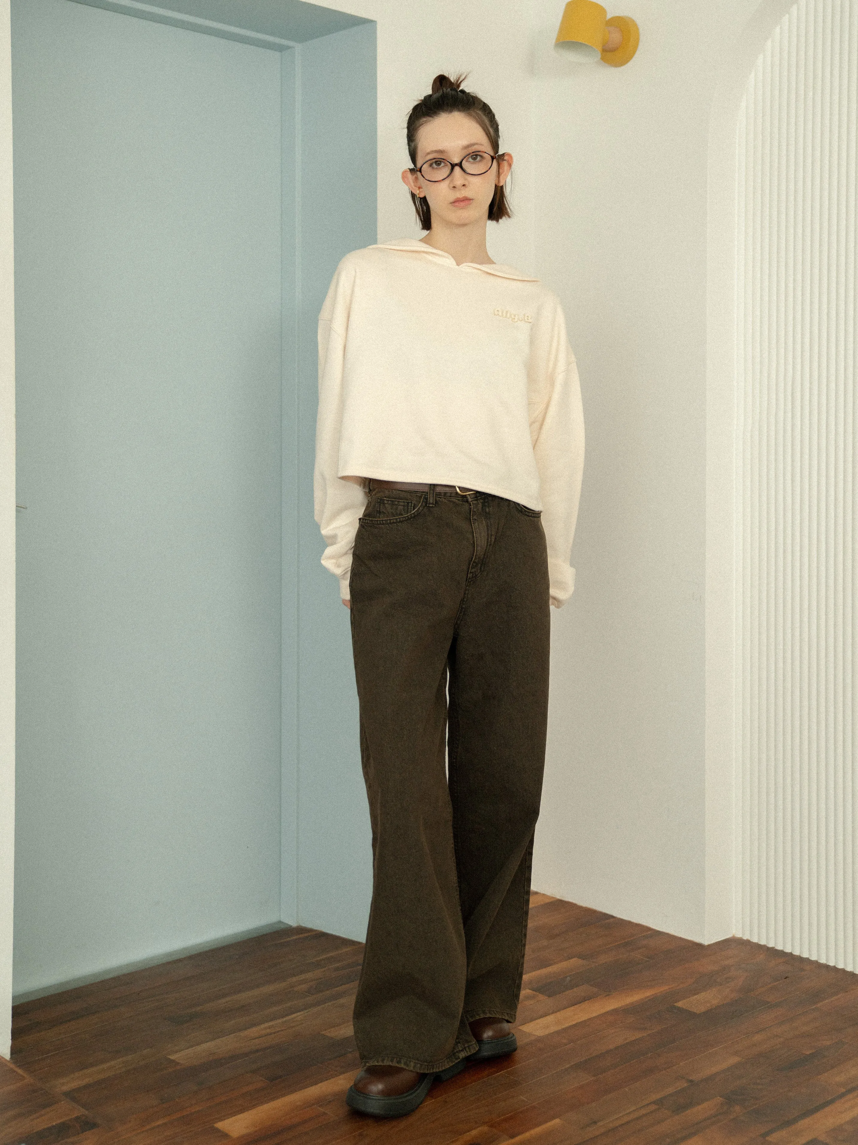 Ally.B Sailor Collar Sweatshirt