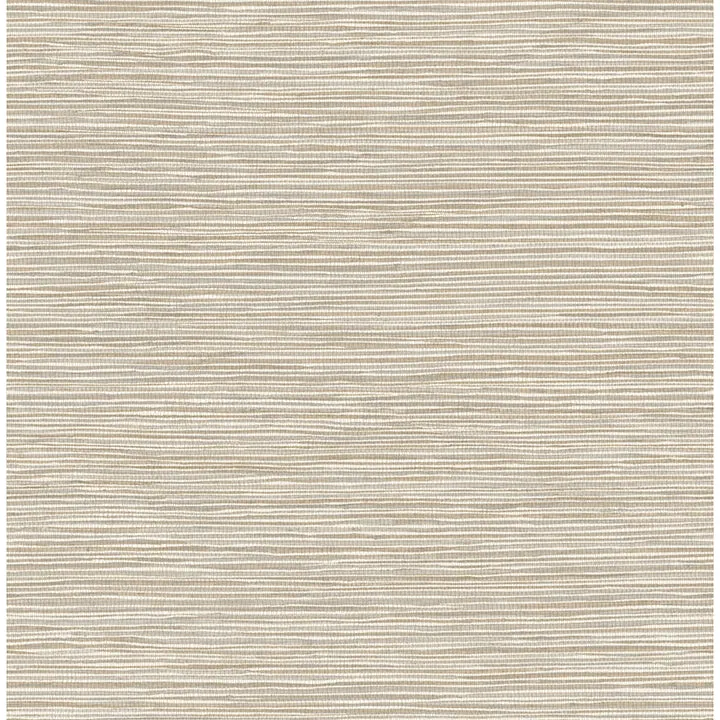 Alton Taupe Faux Grasscloth Wallpaper  | Brewster Wallcovering