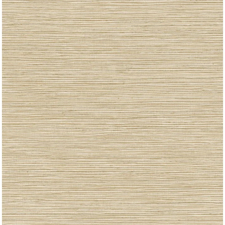 Alton Wheat Faux Grasscloth Wallpaper  | Brewster Wallcovering