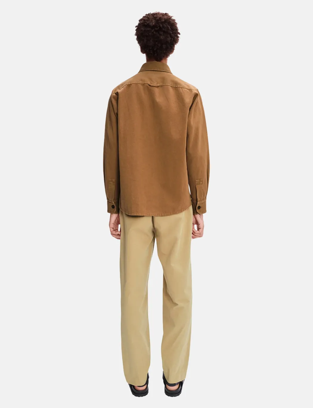 A.P.C. Basile Overshirt  - Brown
