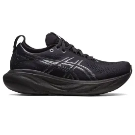 Asics Gel-Nimbus 25 (Womens) - Black/Graphite Grey