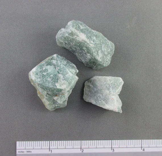 Aventurine Stones Raw 3pcs H083-2