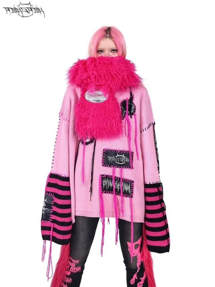 Barbie Y2K Curly Fur Scarf【s0000006134】