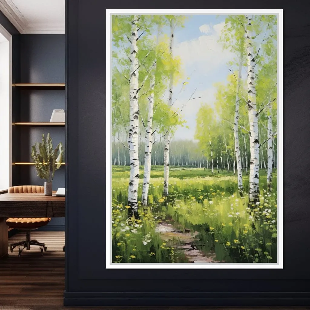 Birch Forest Springtime