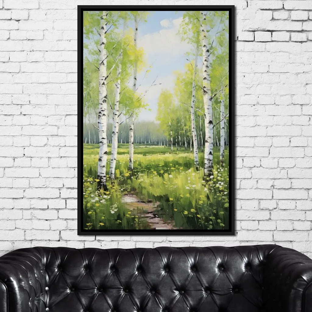 Birch Forest Springtime