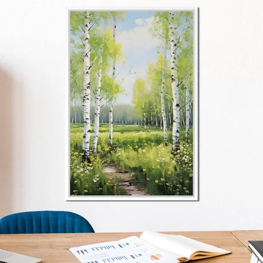 Birch Forest Springtime