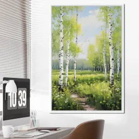 Birch Forest Springtime
