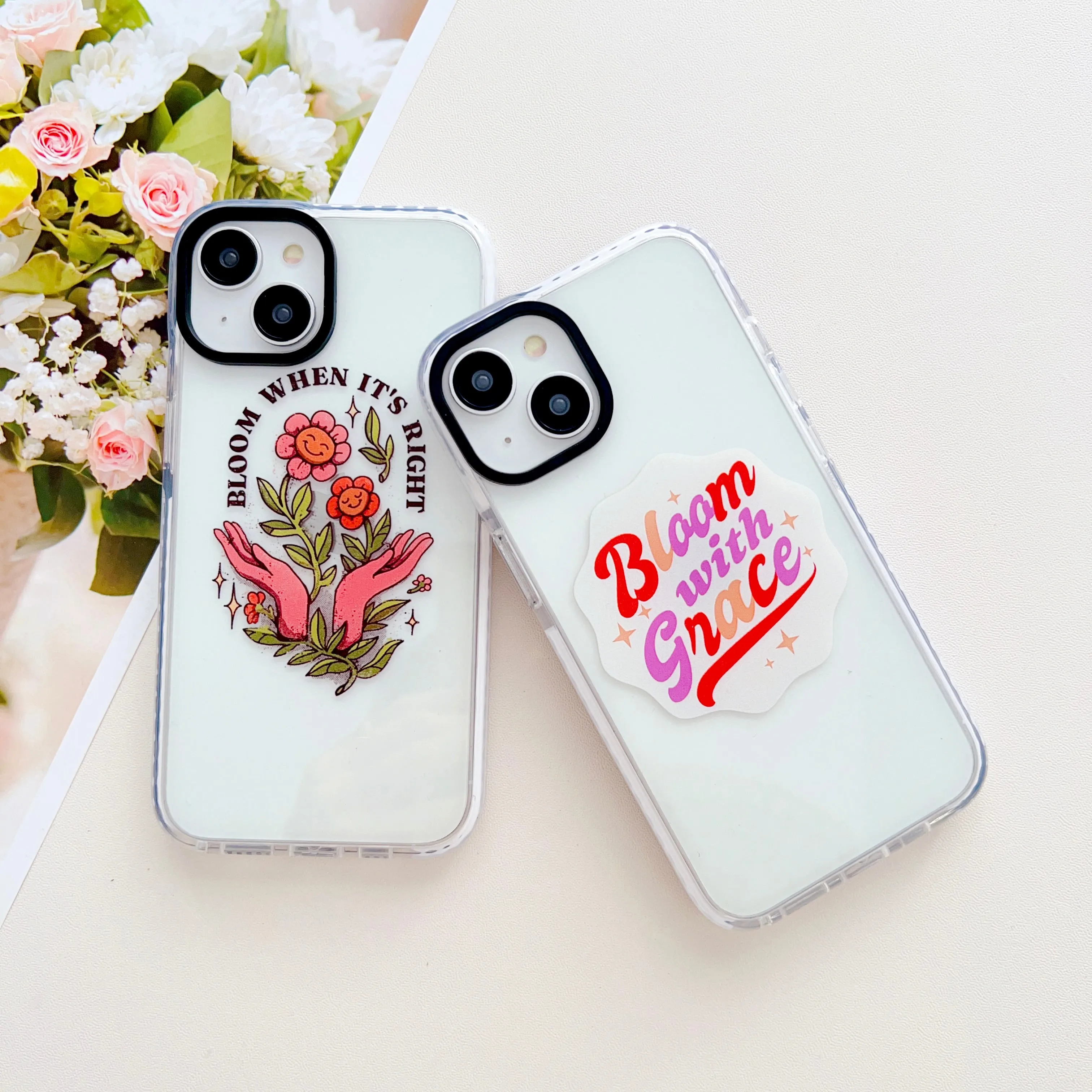 Bloom With Grace Designer Impact Proof Case for iPhone