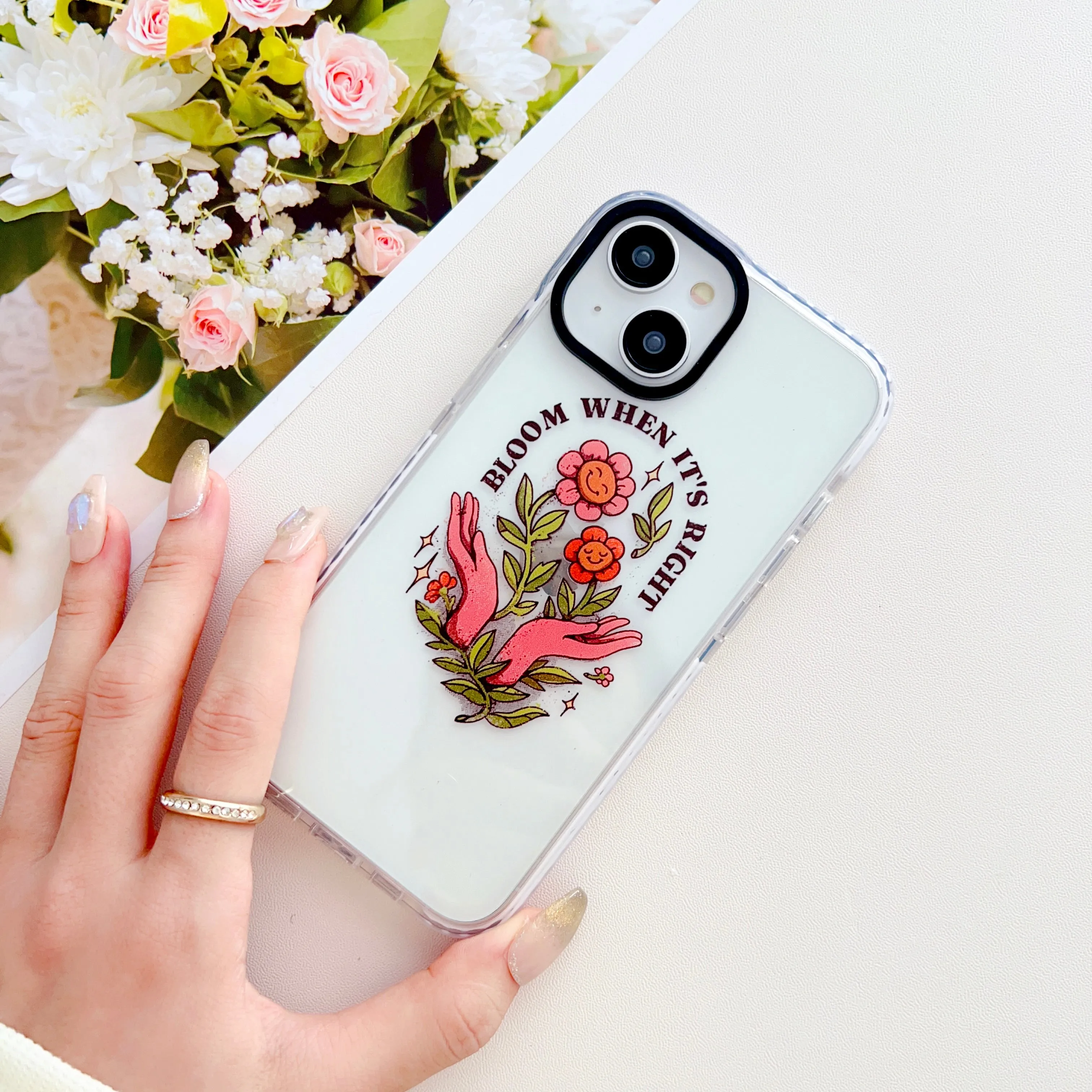 Bloom With Grace Designer Impact Proof Case for iPhone