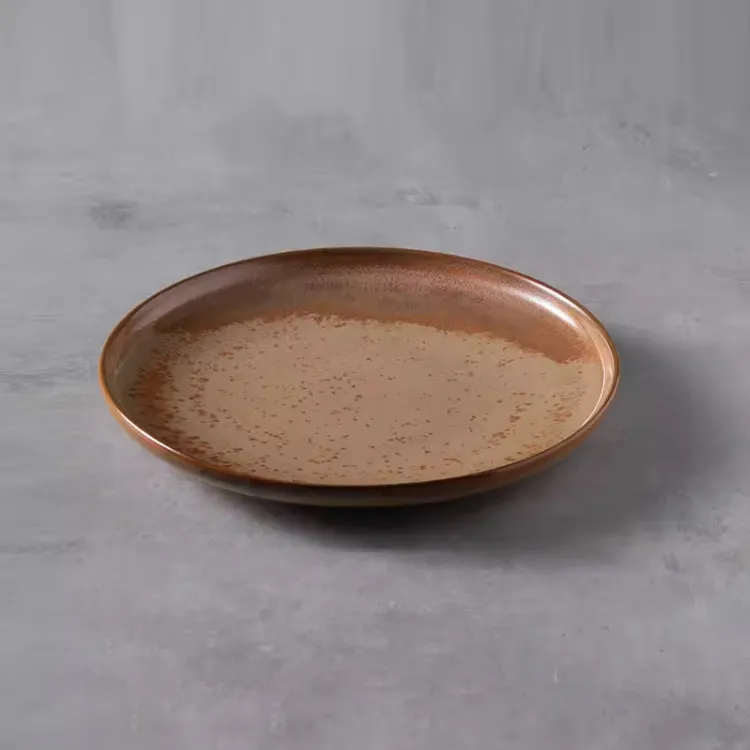 Brown Flat Plate