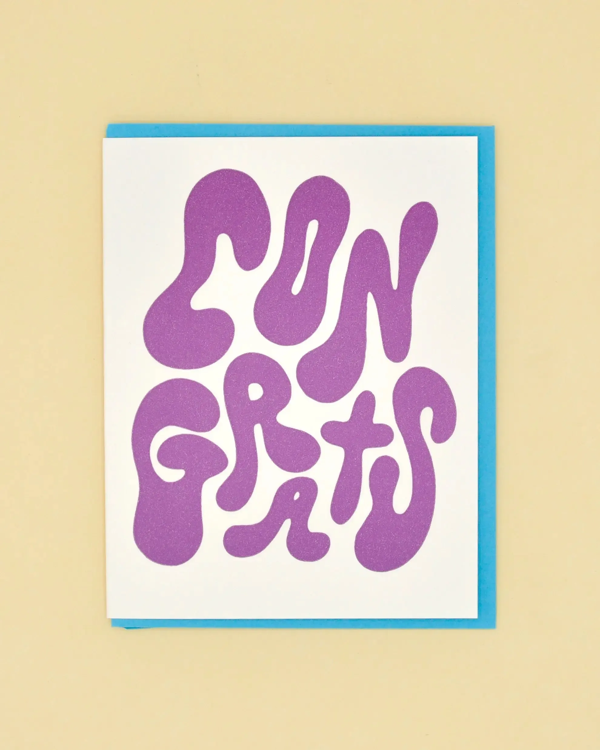 Bubble Congrats Card