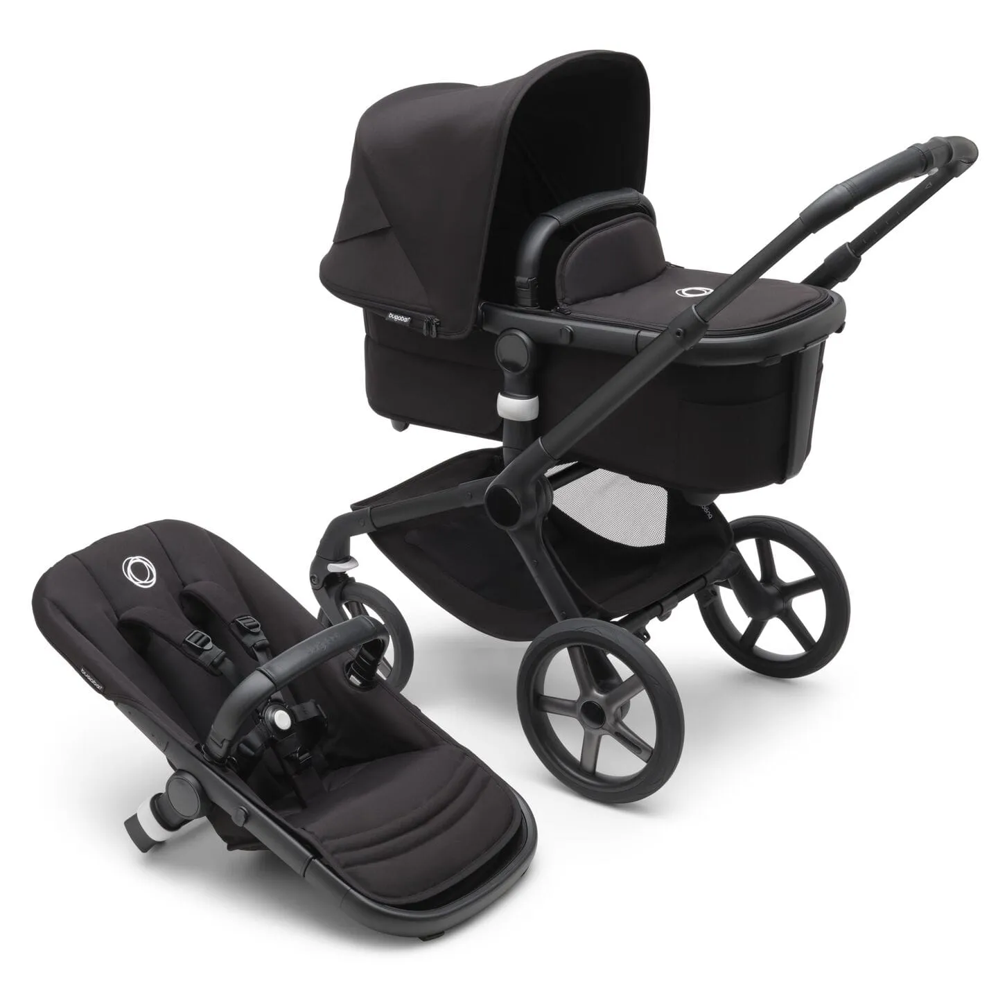 Bugaboo Fox 5 Essential Bundle - Black/Midnight Black/Midnight Black