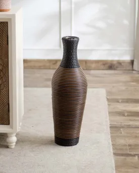 Bungalow Dual-Tone Floor Vase - Small