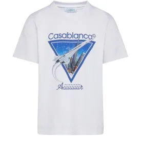 CASABLANCA Aiiir Printed T-Shirt White