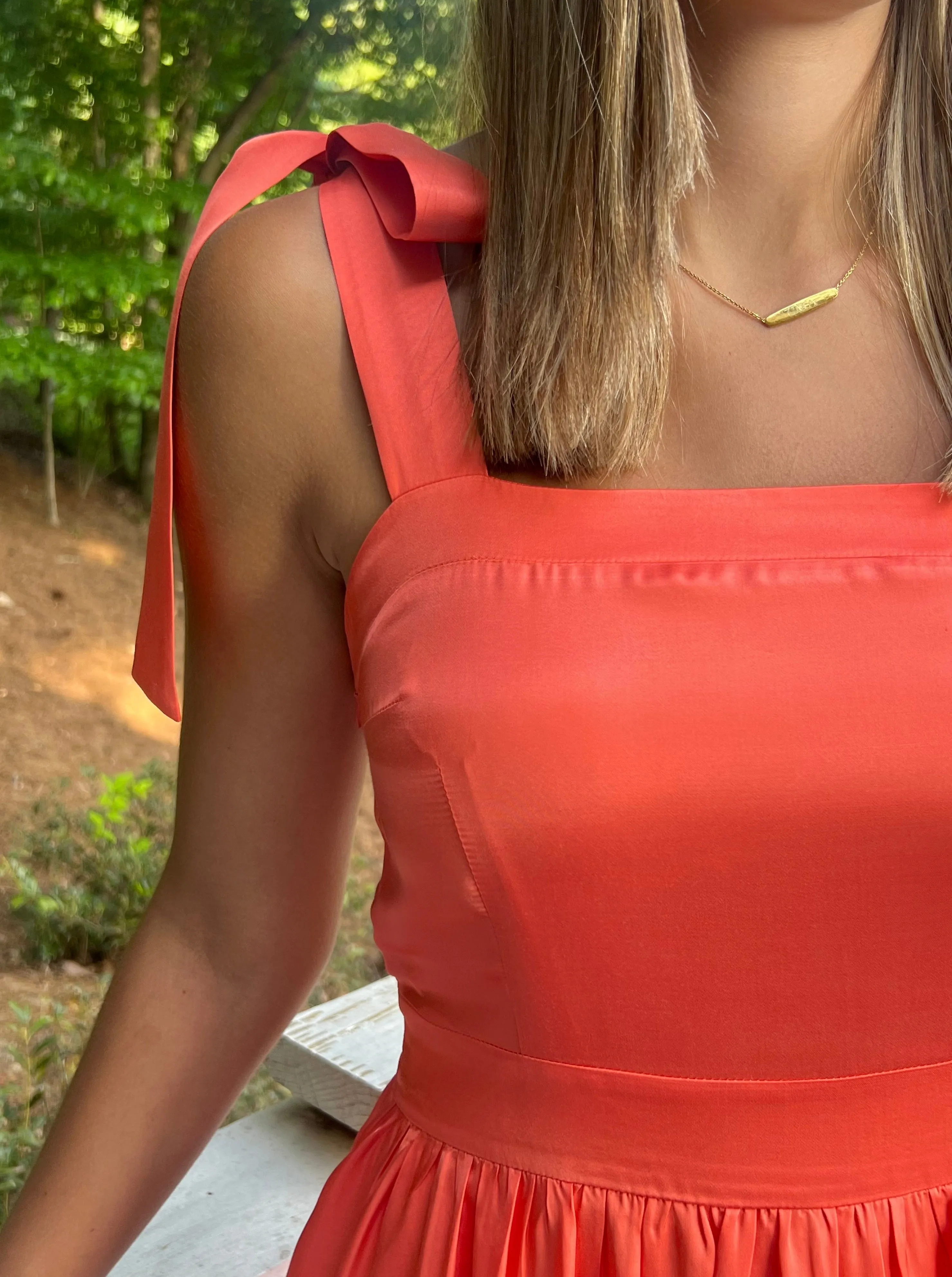 Claire Dress (Women’s)– Carolina Coral