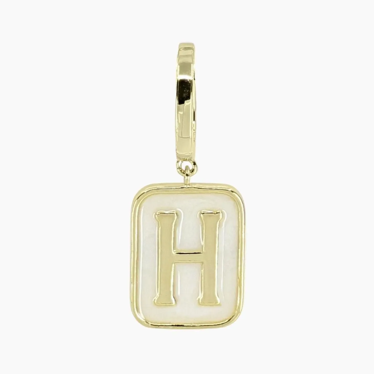 Classic Initial Charm (Gold)