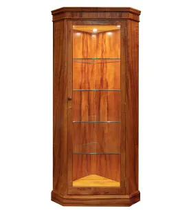 Corner Display Cabinet, Full Length Display