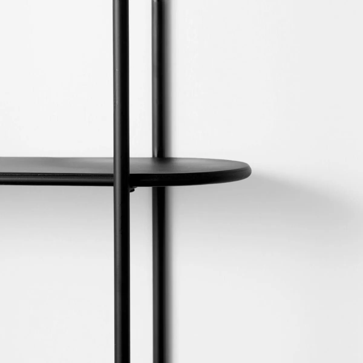 Decimus Wall Furniture Black Metal