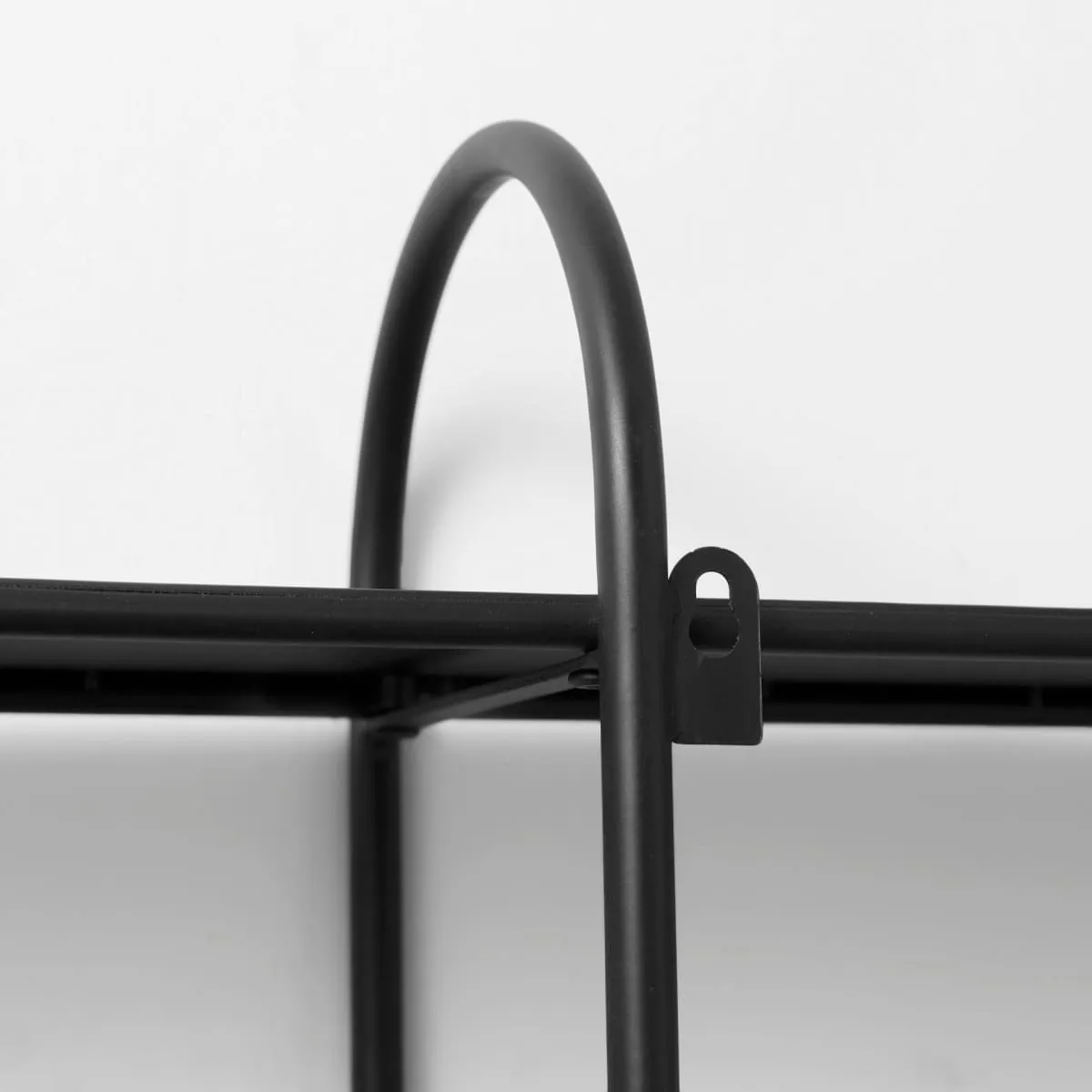 Decimus Wall Furniture Black Metal