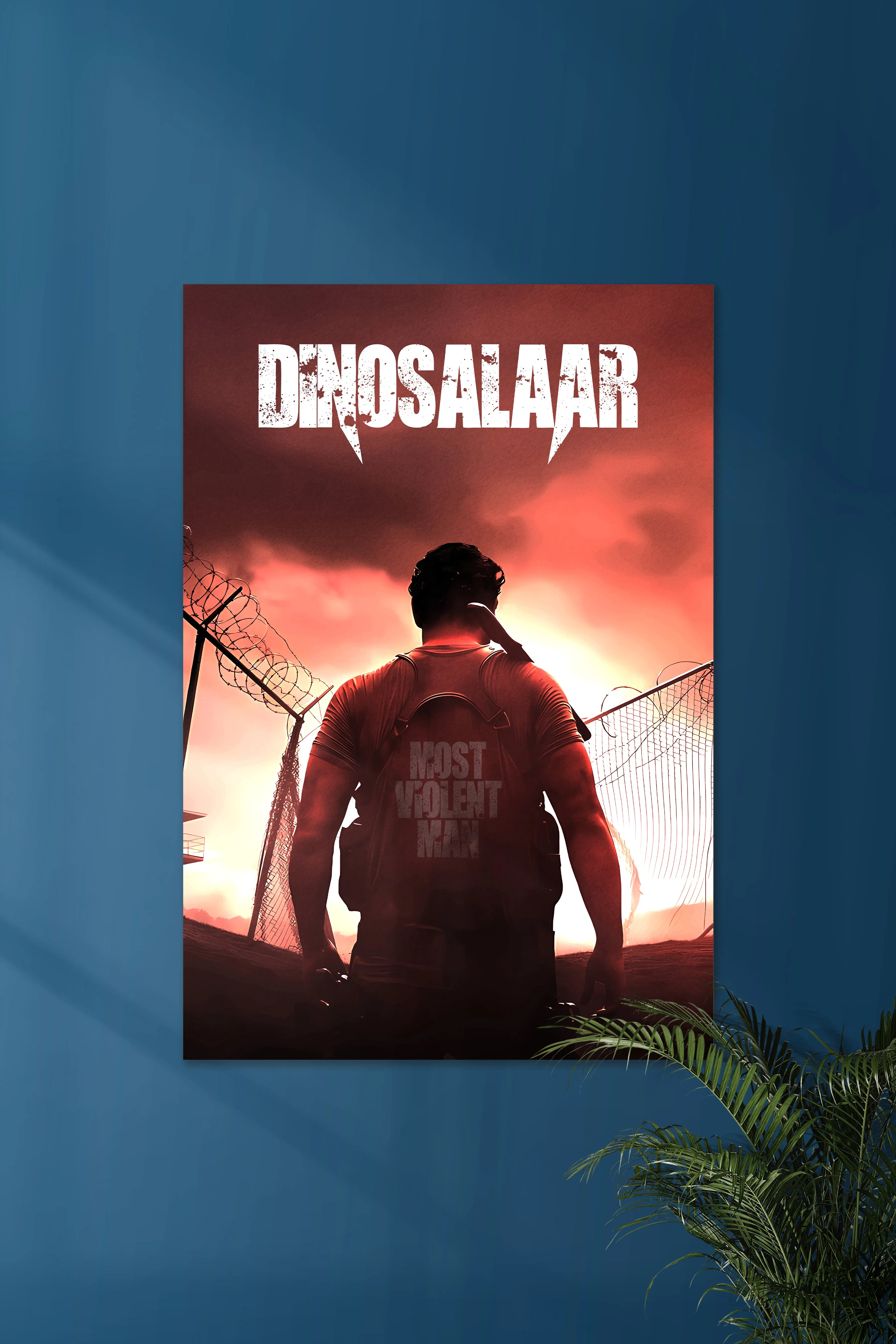 DINOSALAAR | PRABHAS | Indian Movie Poster