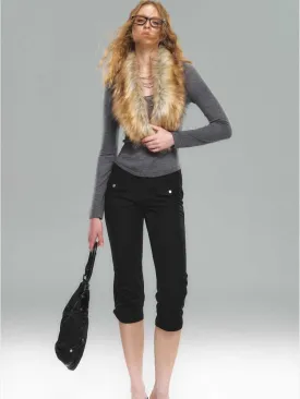 Fake fur lapel【s0000010591】