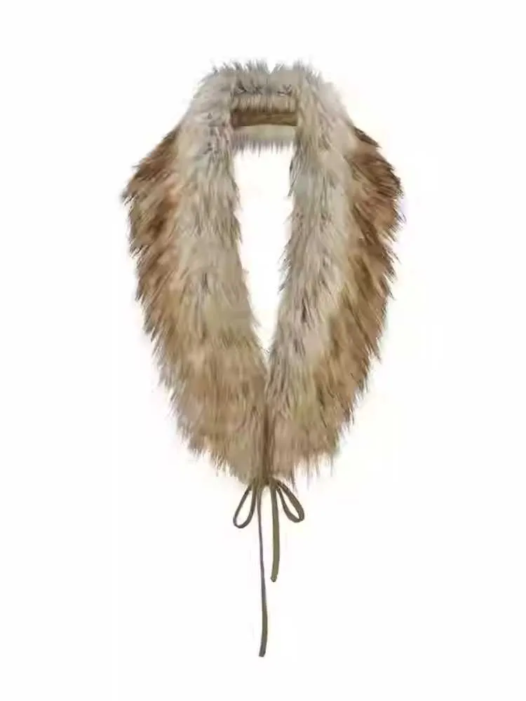 Fake fur lapel【s0000010591】