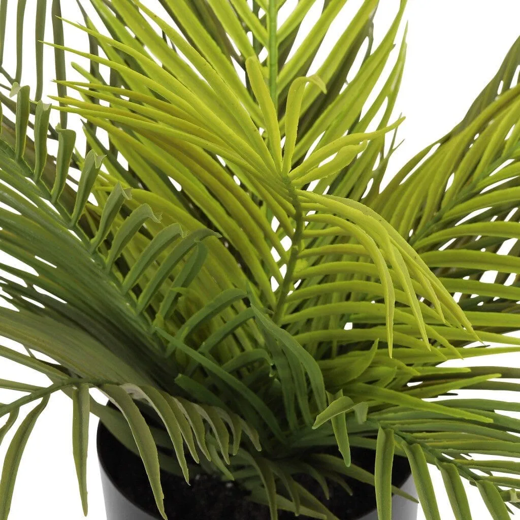Faux Mini Palm Plant