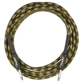 Fender 099-0818-176 Pro 18.6' Instrument Cable (Woodland)