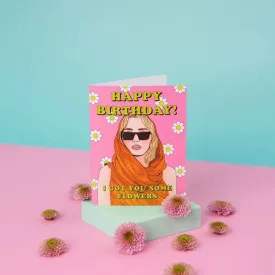 Flowers Happy Birthday | Greeting Card*