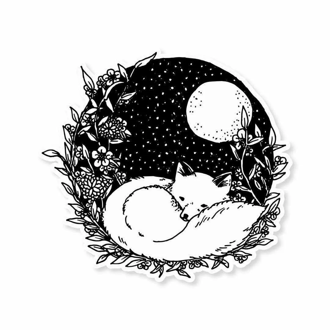 Fox Sticker