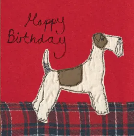 fox terrier card