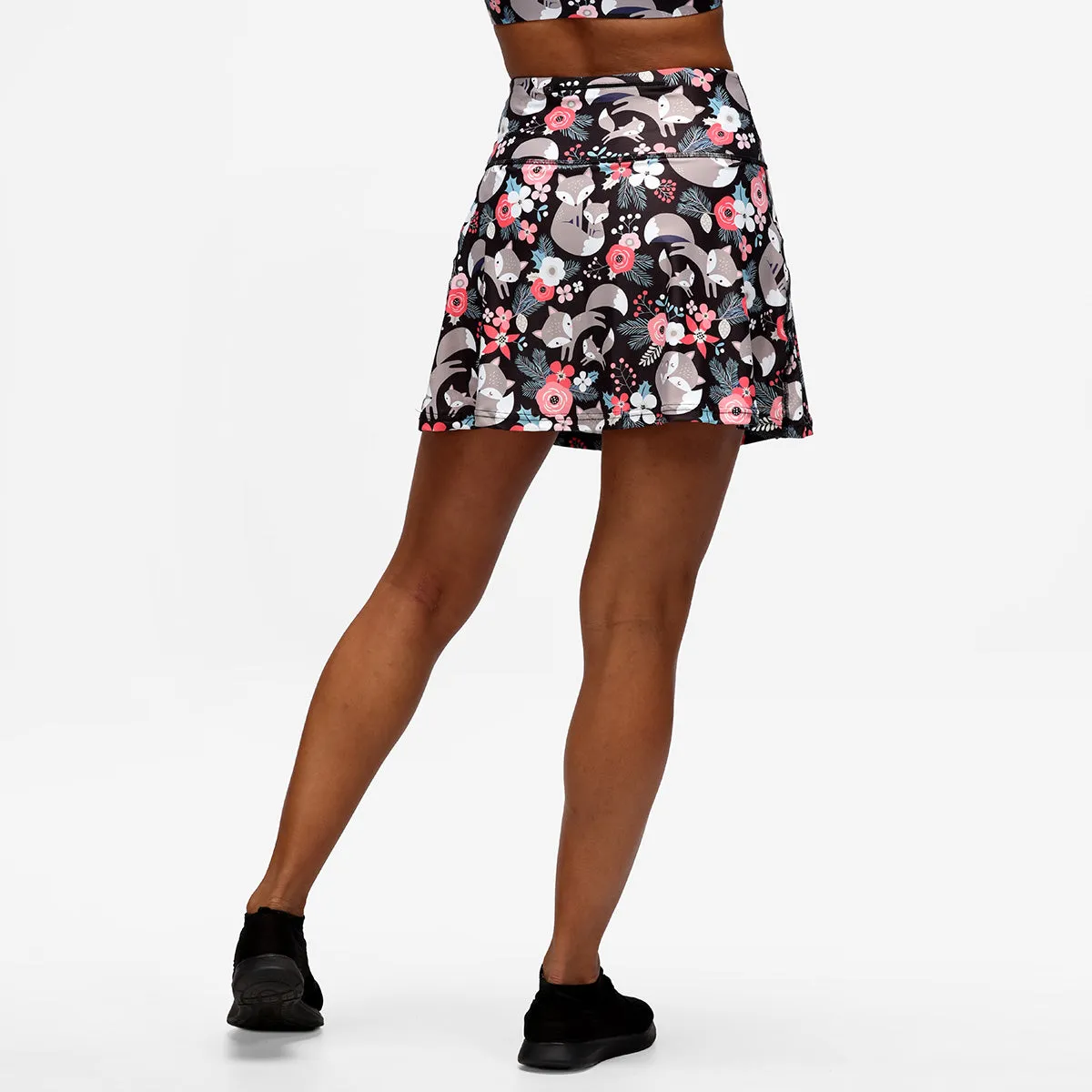 Foxy Floral Skort