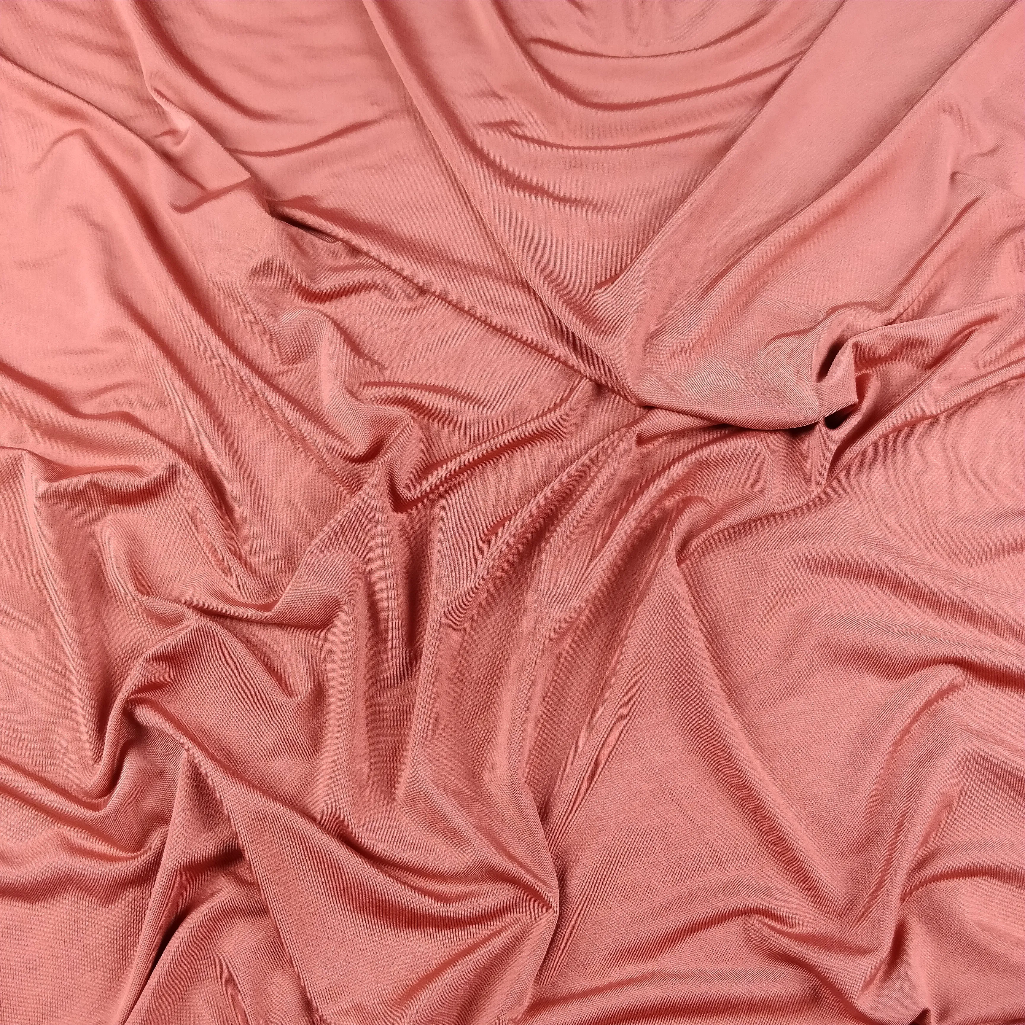 FS115 Solid Plain Soft Touch Fabric Silky Stretch Knit Fabric - More Than 15 Colours