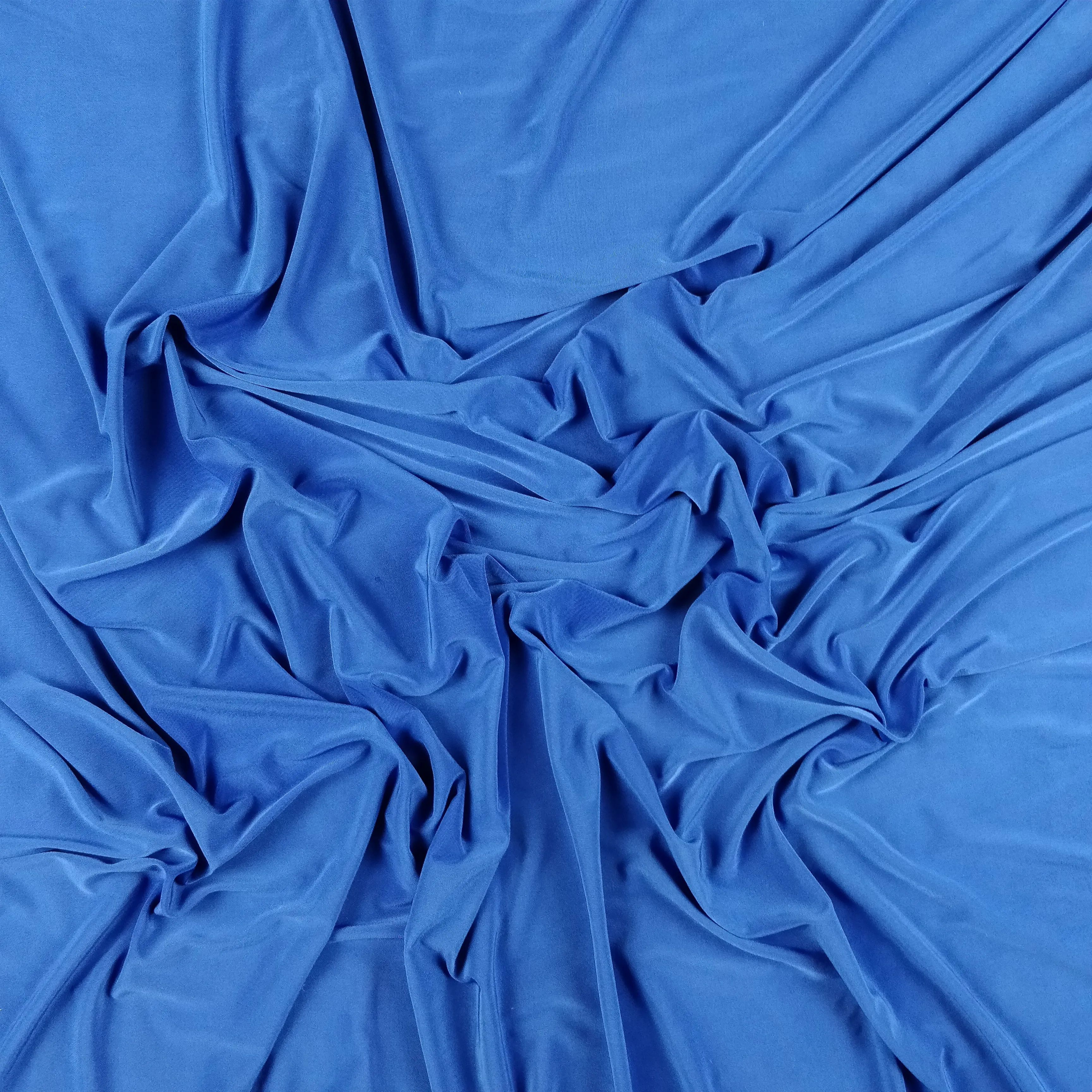 FS115 Solid Plain Soft Touch Fabric Silky Stretch Knit Fabric - More Than 15 Colours