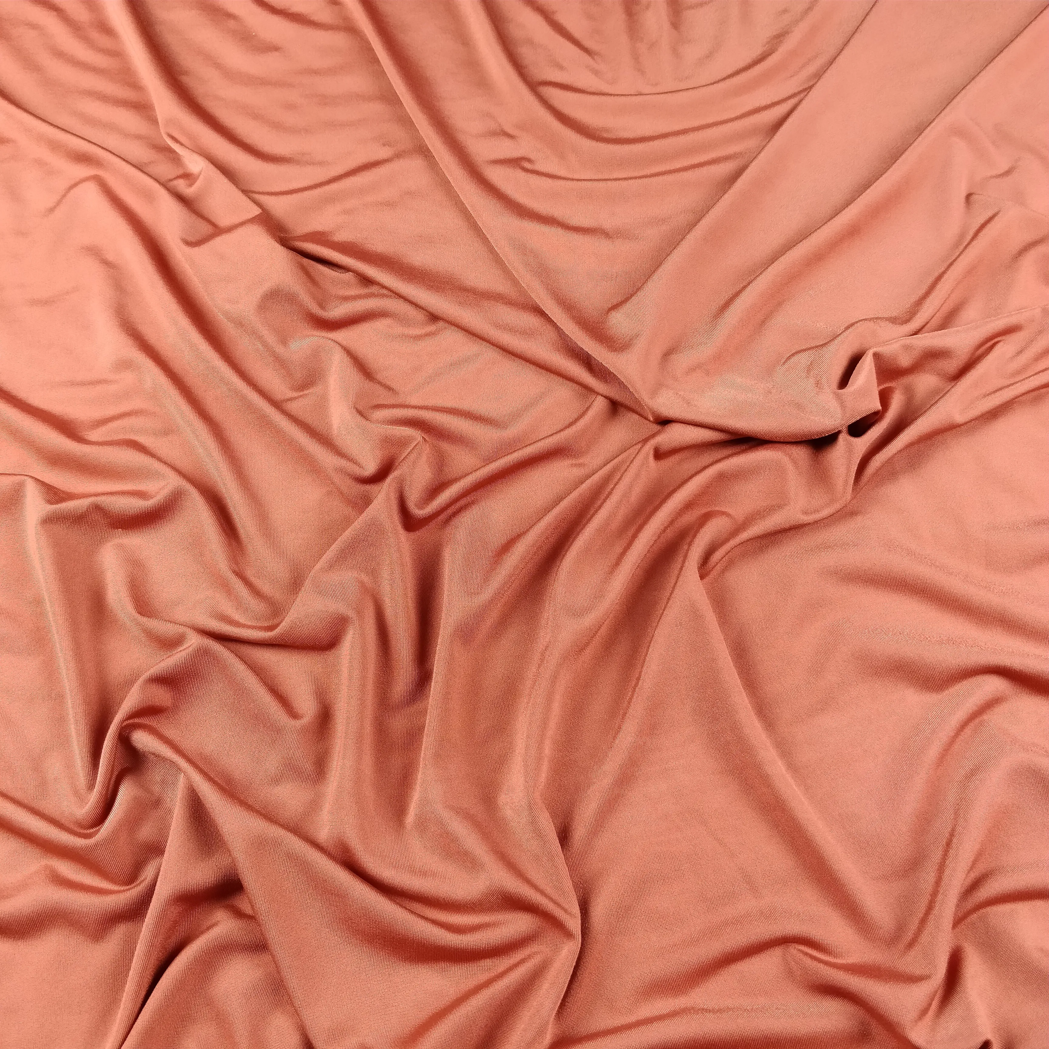 FS115 Solid Plain Soft Touch Fabric Silky Stretch Knit Fabric - More Than 15 Colours