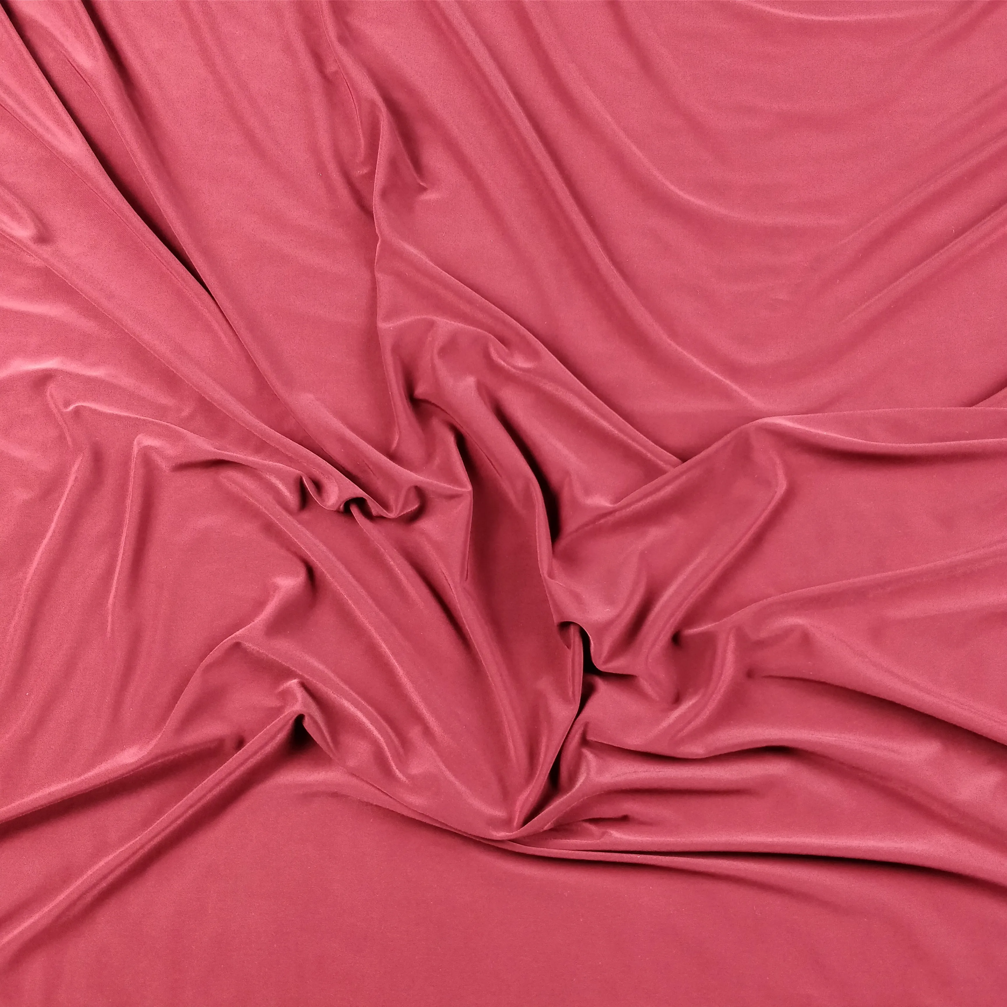 FS115 Solid Plain Soft Touch Fabric Silky Stretch Knit Fabric - More Than 15 Colours