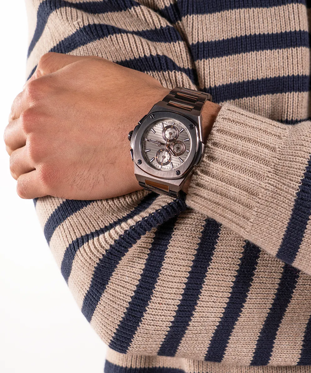 Gc Coussin Shape Chrono Metal