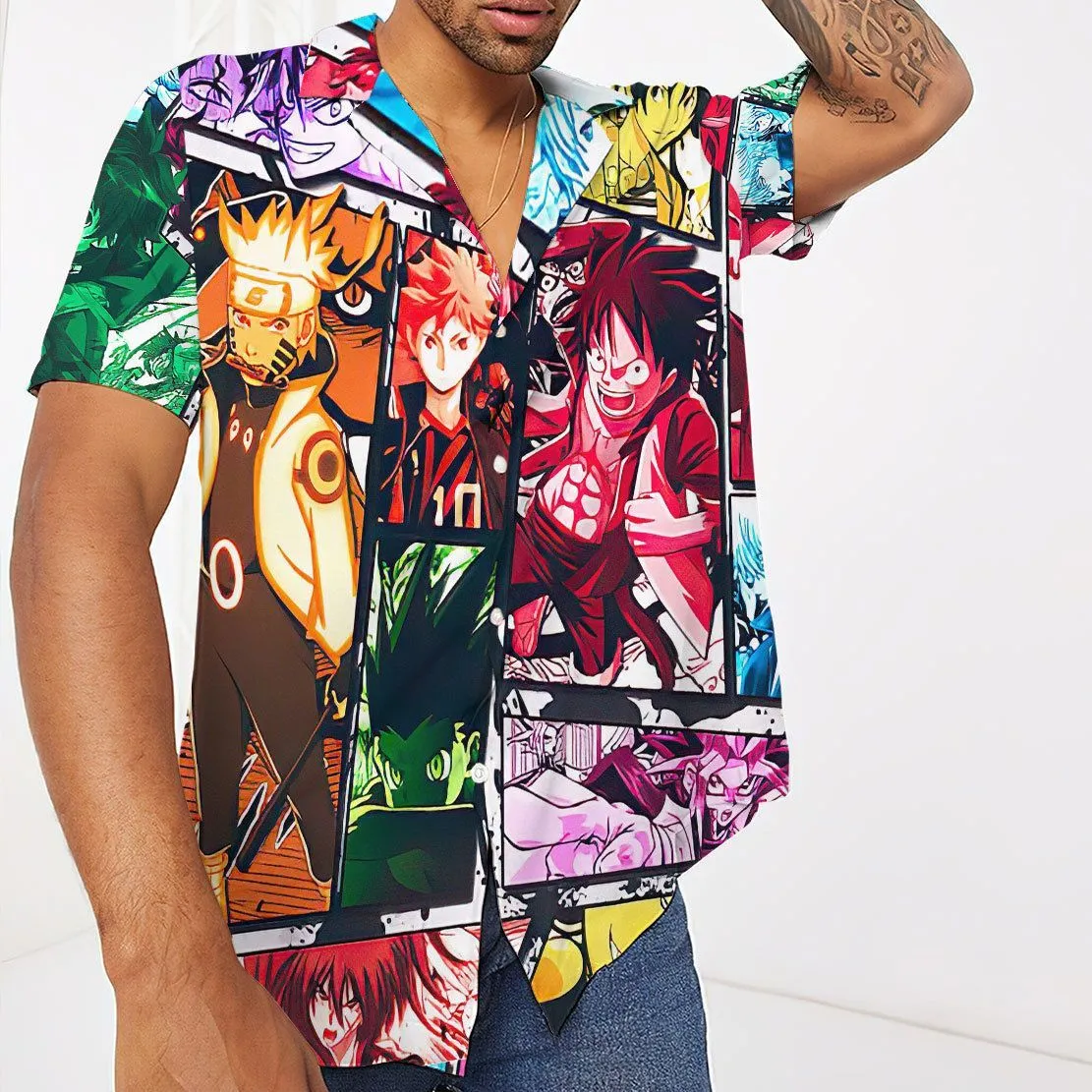 Gearhuman 3D Anime Collection Hawaii Shirt